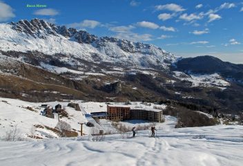 In salita sulle ex piste