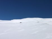 gli ampi e facili pendii della Garitta sud