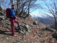 mauro in versione urciàt (uomo selvatico)al m.di german