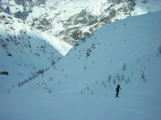 in salita