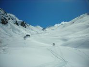 scendendo nell'unico tratto decente