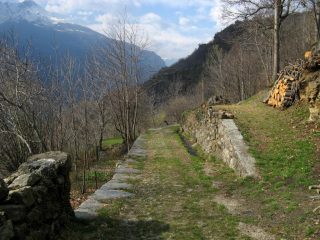 Scendendo verso Montestrutto