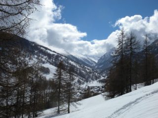 vista verso la Val Troncea