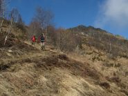 Il monte Cavallaria dal sentiero di discesa