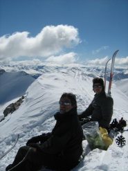 in cima