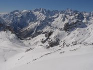 Ecrins dalla cima