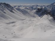 vallone di salita dalla cima
