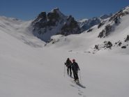 tornando a valle, Sullo sfondo d'Aiguillette de Lauzet