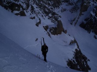 traverso sulla cengia
