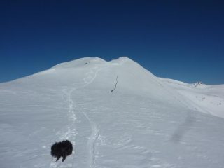 belle curve in cresta e uno dei pax in cui fare attenzione