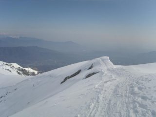 02 - cresta prima della croce di vetta