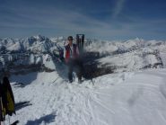 in vetta, a dx della croce il grossglockner