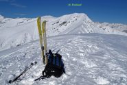 Dalla vetta la cresta verso il Frioland