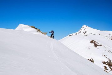 arrivo sul Cavalpiccolo 2190 m