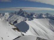 4.Viso,in primo piano colle Bondormir.