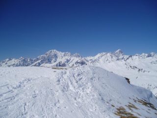 il b ianco e le jorasses dalla cima