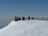 parecchia gente in vetta