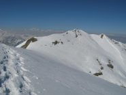 Punta Imperatoria vista dall'anticima