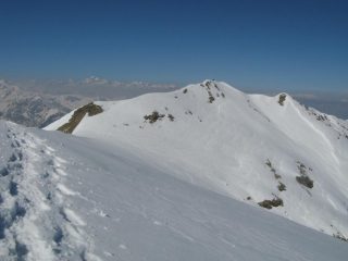 Punta Imperatoria vista dall'anticima