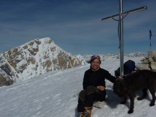 Pina alle Crepe con Vallandro dietro