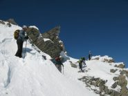 Arrivo in vetta