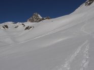 sui traversi verso la cima