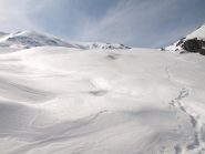 Il percorso di salita a quota 2050 m