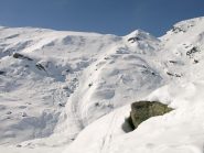 Nel vallone a quota 1900 m