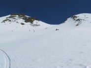 Salendo al Passo delle Brune