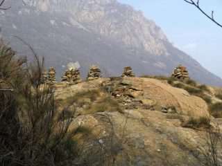 Nei pressi della sommità del Truc Cheverine