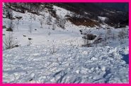 La slavina da attraversare