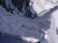 partenza, 60° sopra la goulotte