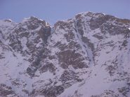 vista controsole dal rifugio  Livio Bianco dipo la discesa