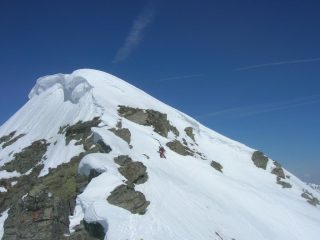 Cresta tra punta Loson e anticima sciistica