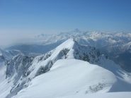 Punta Loson dalla vetta del Robinet