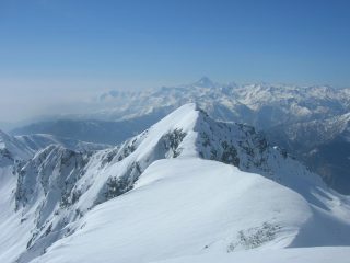 Punta Loson dalla vetta del Robinet