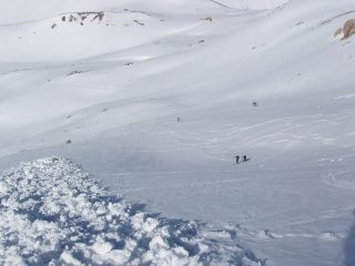 Sui pendii bassi dei Rochers