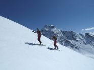 Risalita alla quota 2986 mt.