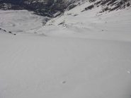 Il pendio attende la discesa