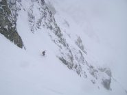 ci si diverte, bella neve in quel punto