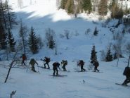 tratto di salita un po' disagevole
