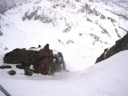 la partenza dal colletto