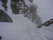 sotto la strettoia e nevicata in arrivo