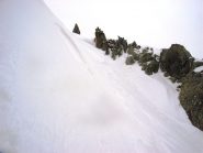 Le prime curve dal colletto verso la strettoia