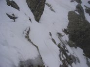 risalto roccioso  e passaggio semi-dry