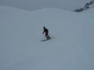 Sotto le nuvole ma neve bella