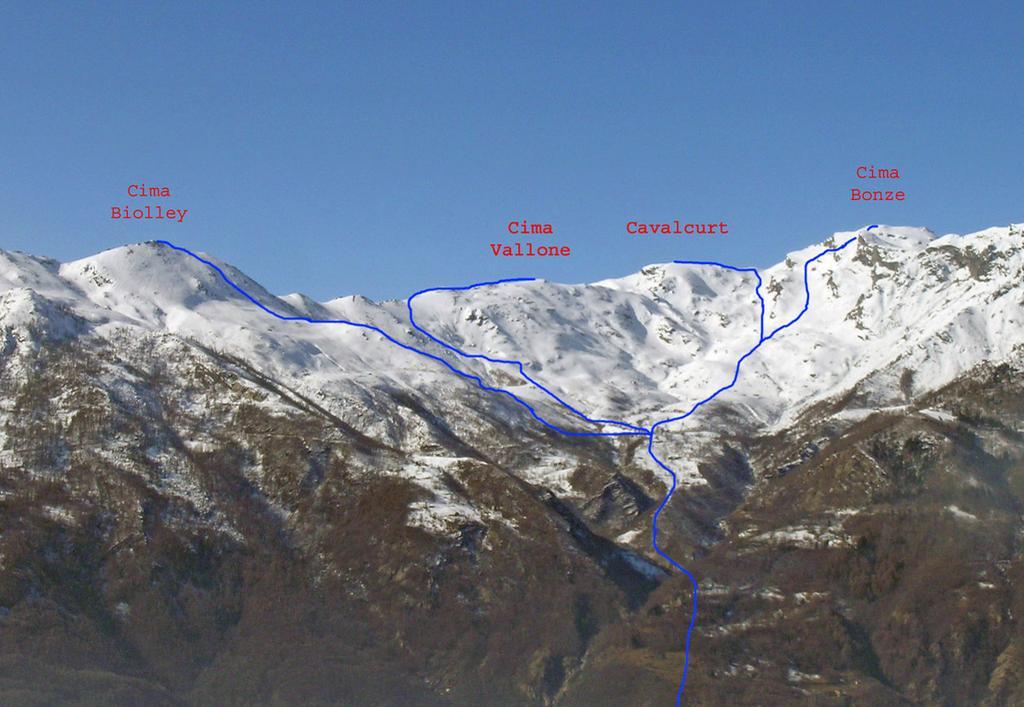 Itinerari vallone Scalaro visti dalla Colma di Mombarone nel 2009