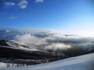 nubi giù a valle..