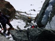 4° gg. tratto delicato per il colle nord 