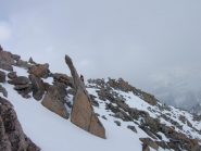 1° gg. Valter gioca a nascondino sulla Pointe d'Orny